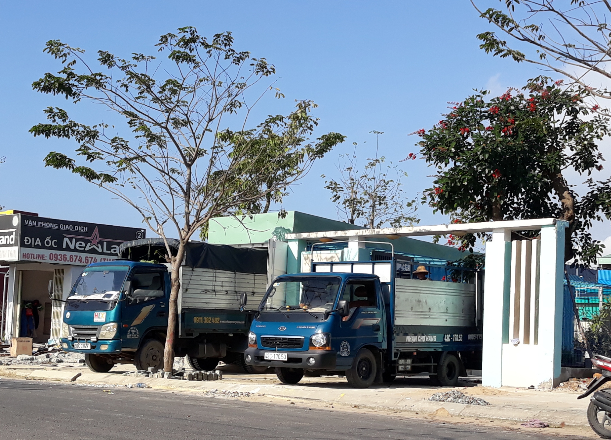 xe cho hang ha lam da nang